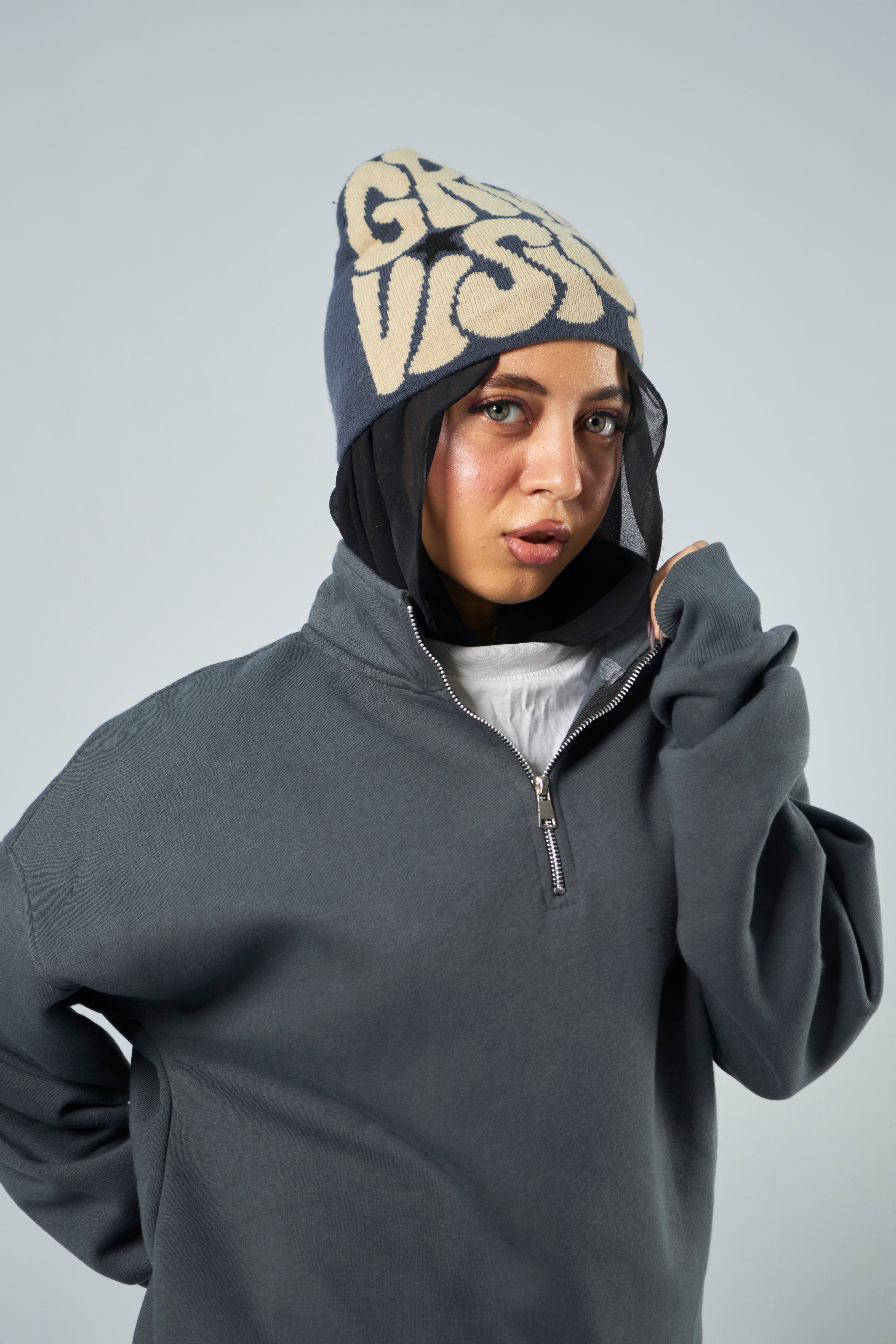 Charcoal Quarter-Zip