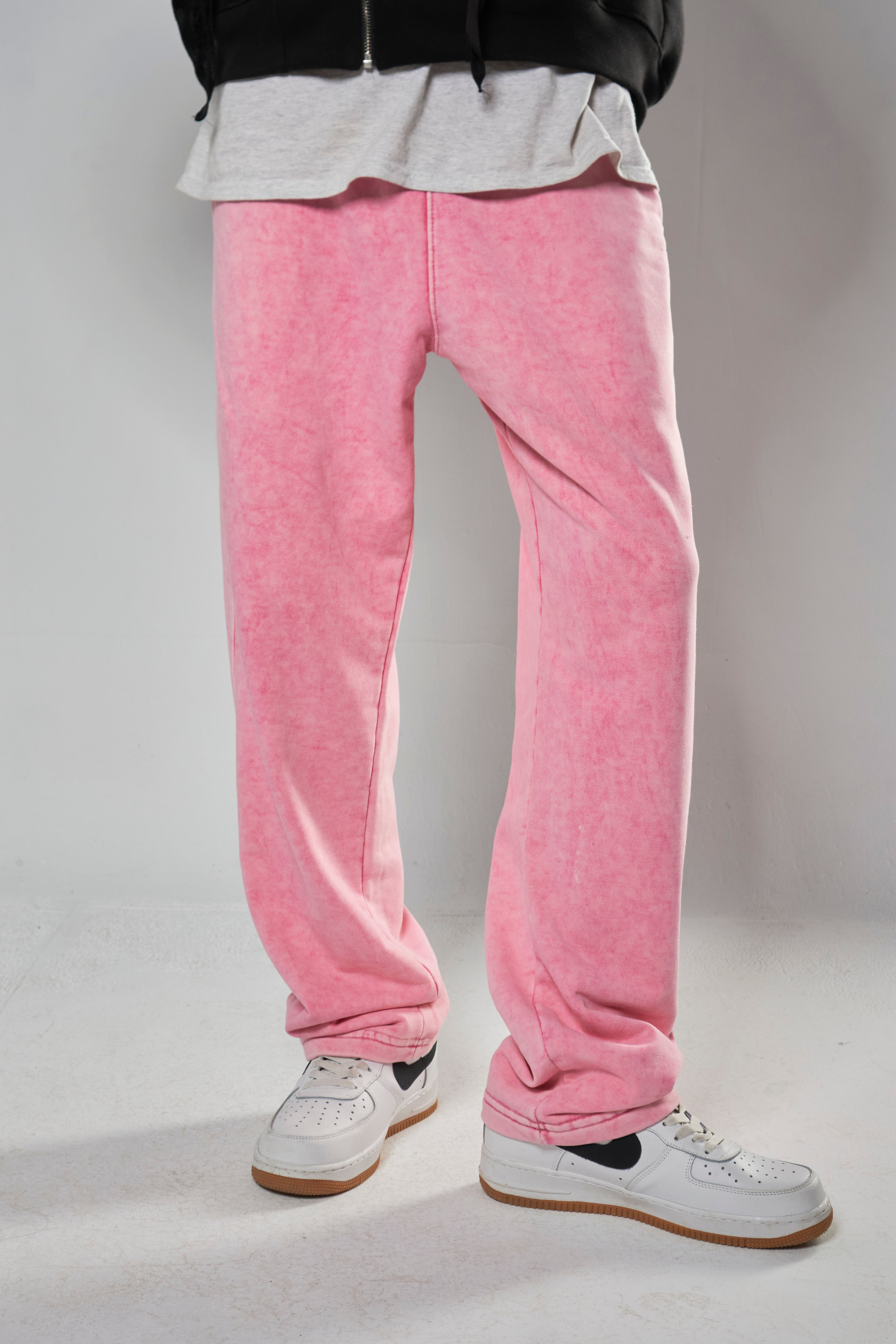 Washed Rose Sweat Pants
