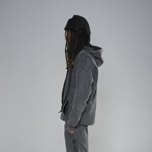 Washed Charcoal Hoodie
